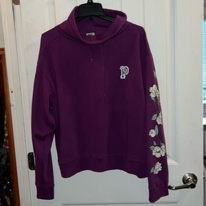 NWOT PINK Victoria Secret purple track suit set. Both XL